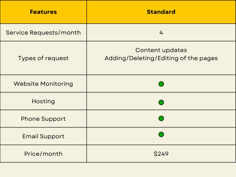 Website Maintenance Plan | MSMP Technologies